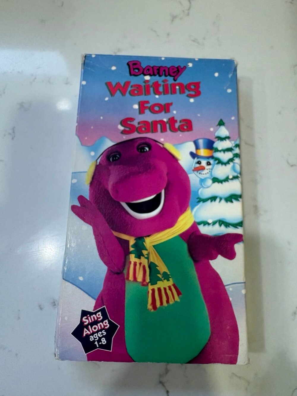 Barney Waiting for Christmas VHS
